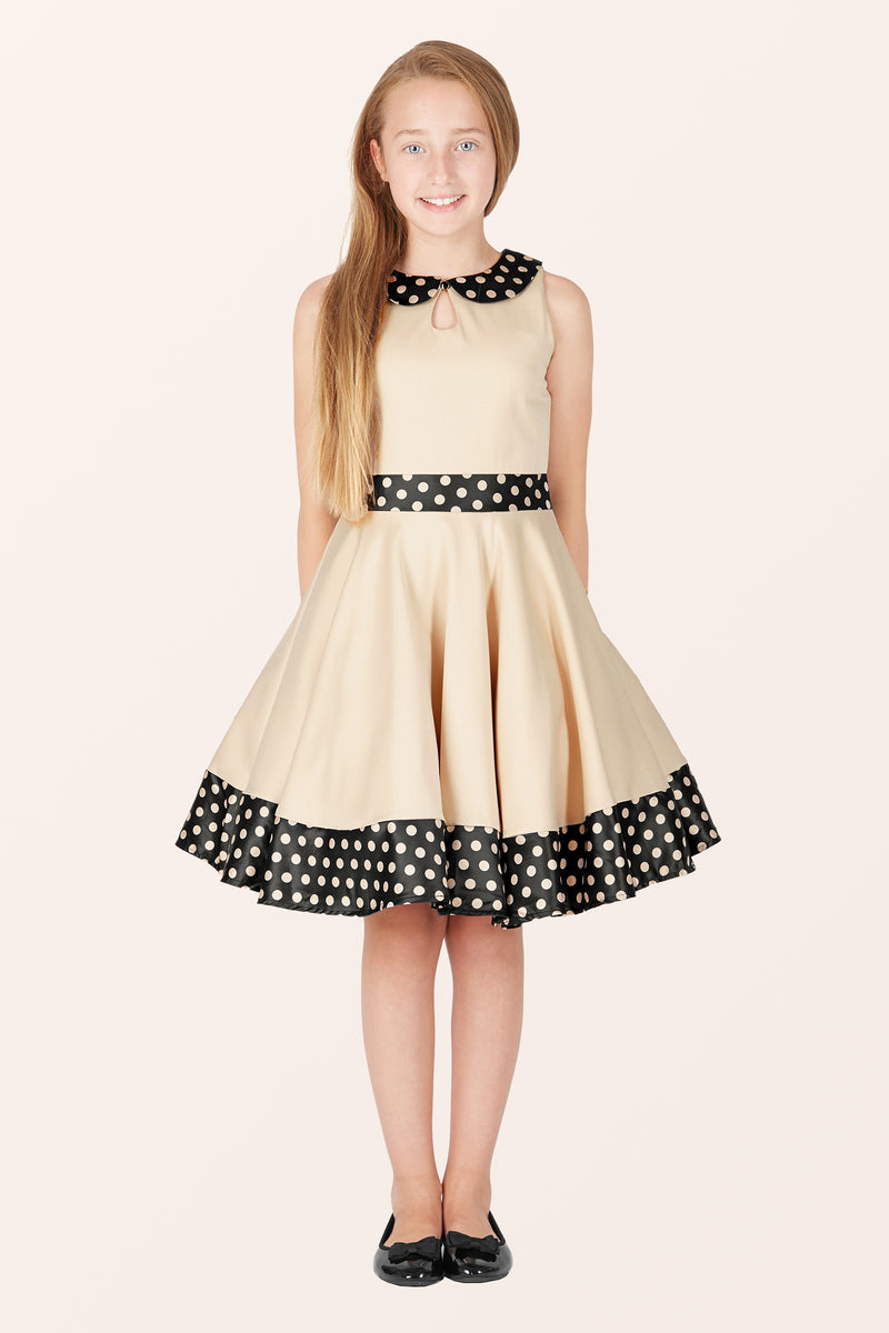 Baby Flutterfly Polka Dot Dress