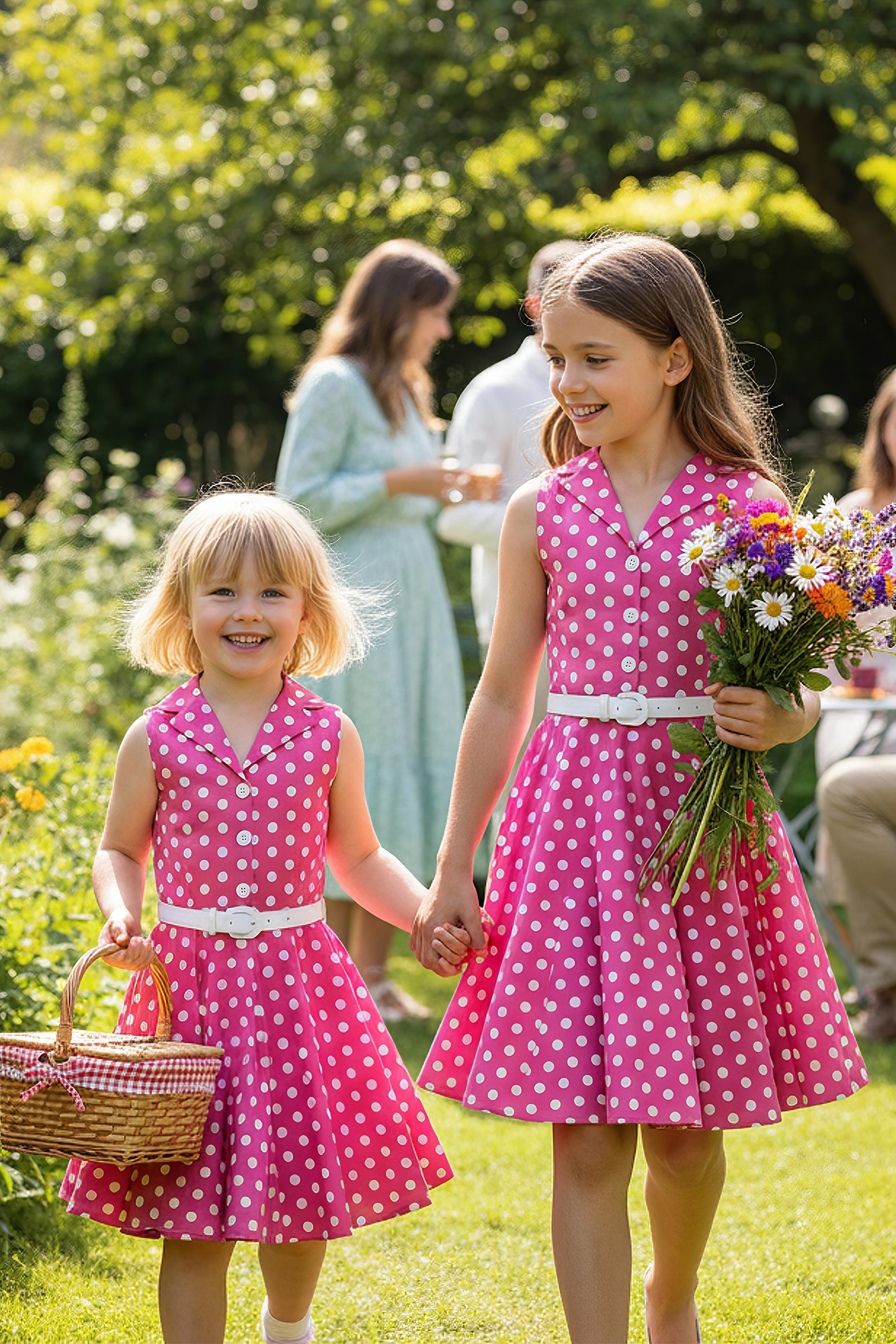 Kids Holly Polka Dot Dress