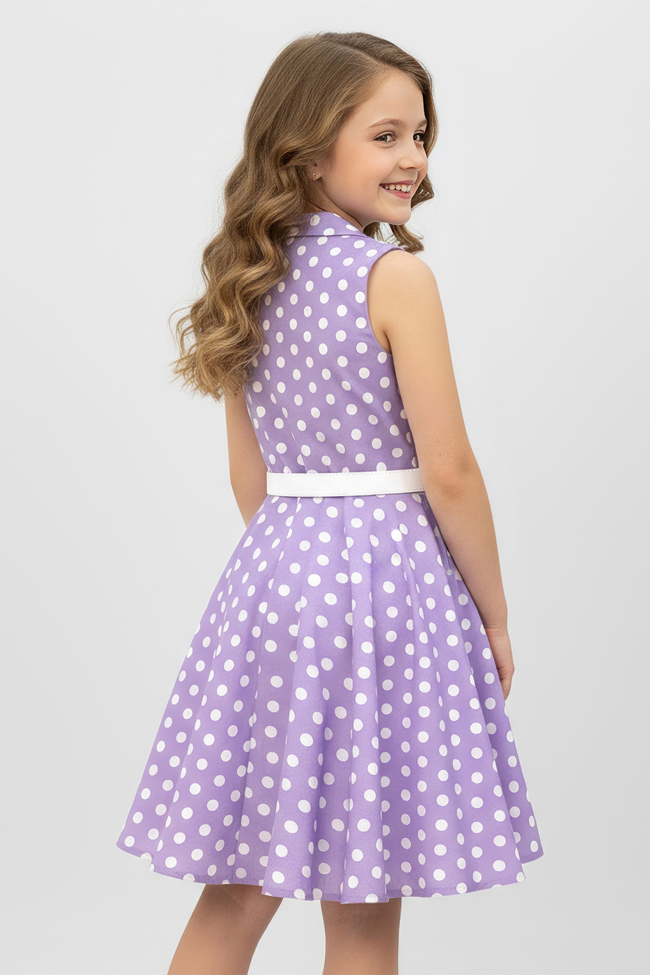Kids Holly Polka Dot Dress