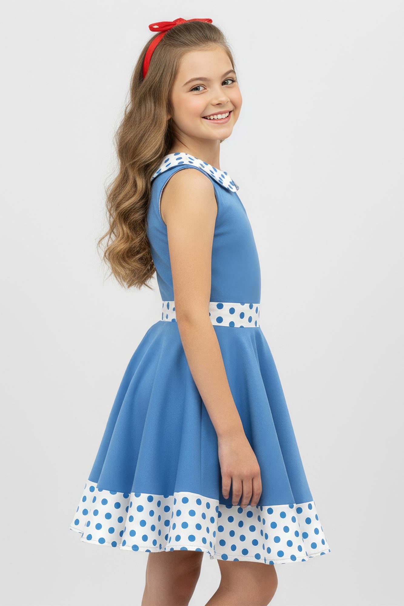 Kids Zoey Polka Dot Dress