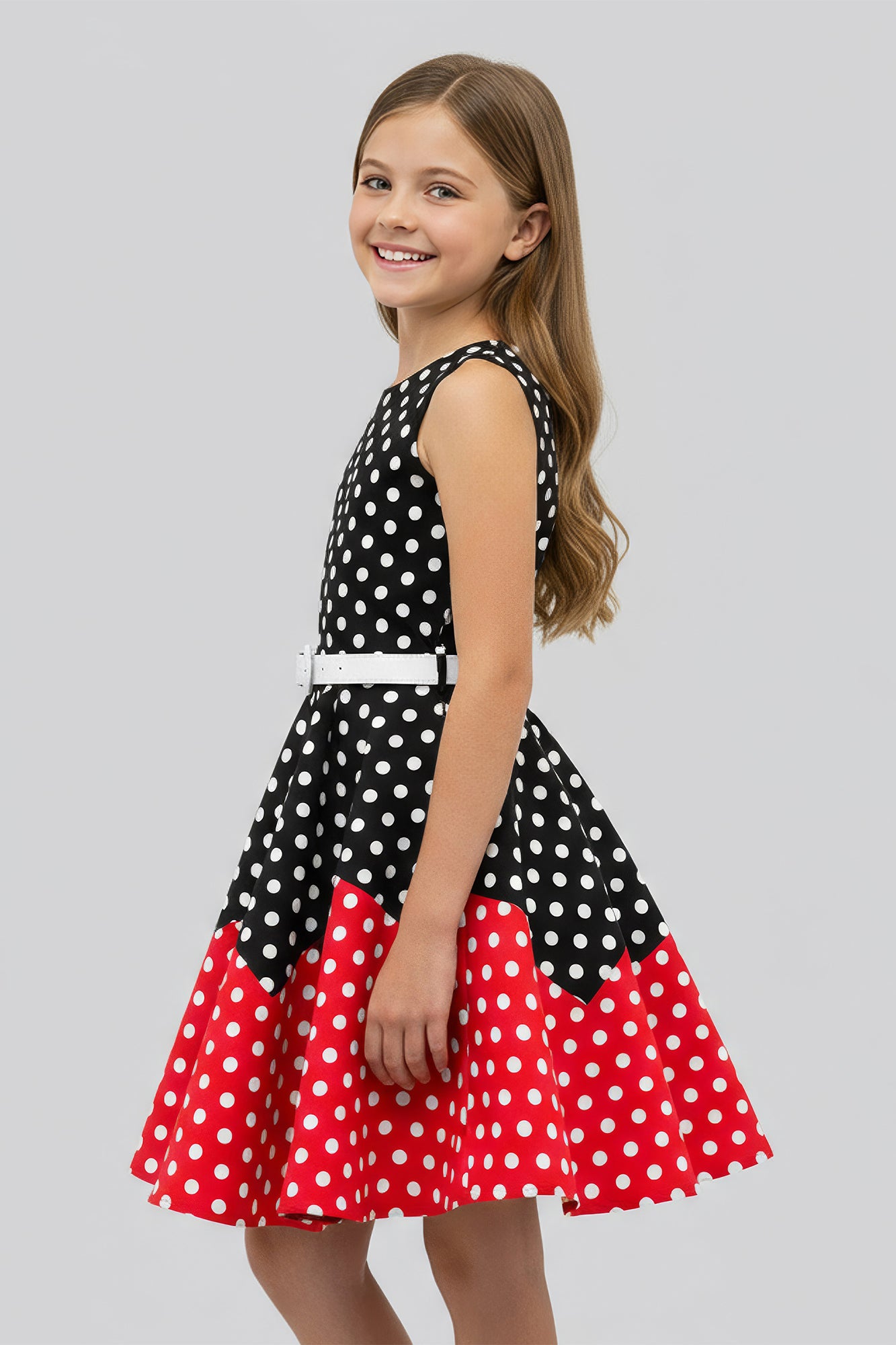 Kids Amy Polka Dot Dress