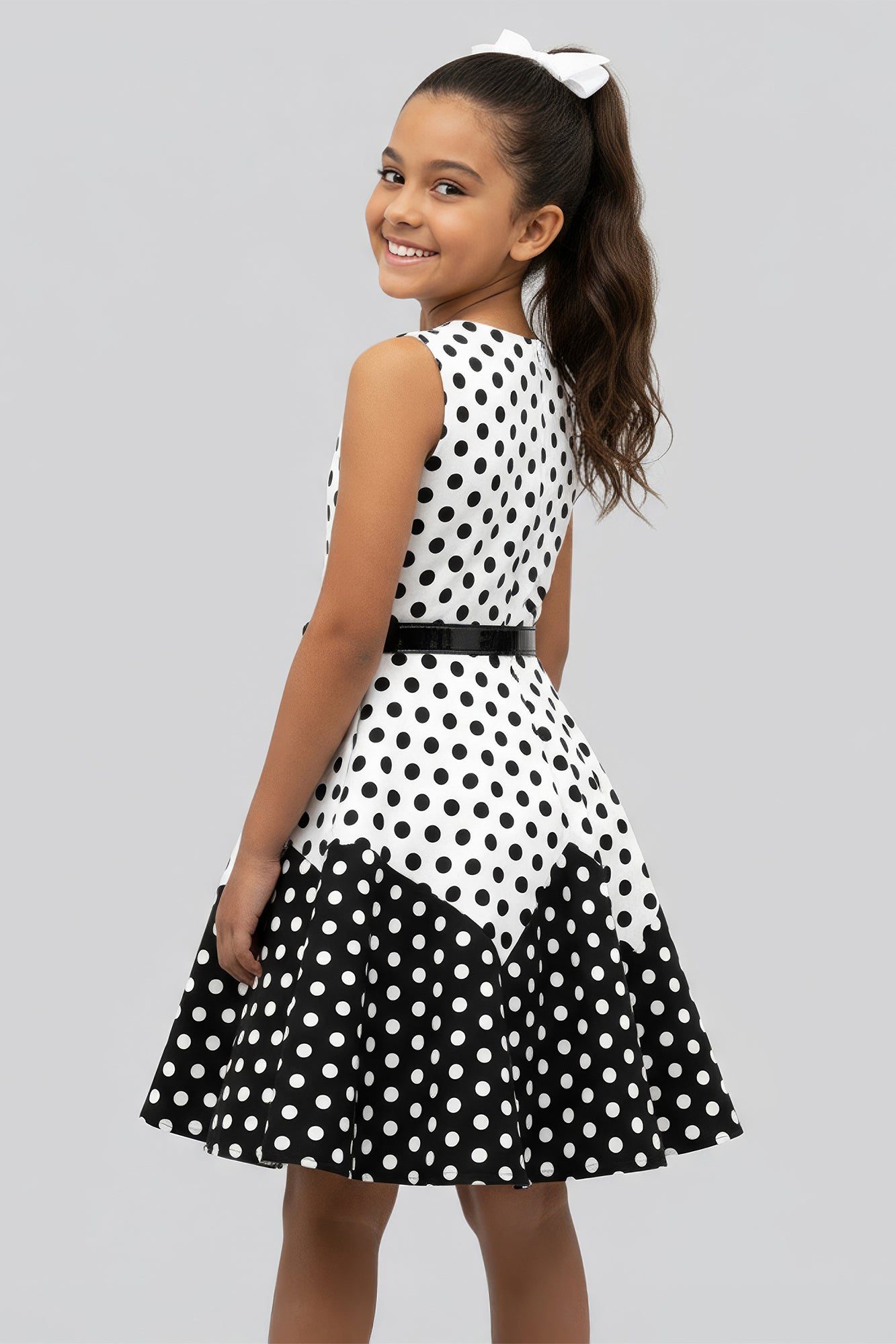 Kids Amy Polka Dot Dress