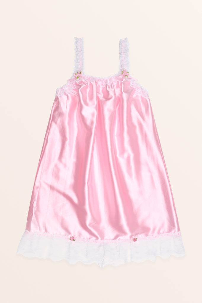 Satini Frilly Kant Sissy Ruche Zijdeachtig Satijn Half Slip Petticoat Satini Frilly Kant Sissy Ruche Zijdeachtig Satijn Half Slip Petticoat