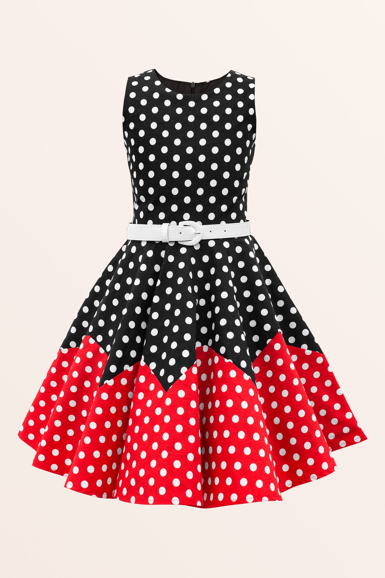 Kids Amy Polka Dot Dress - Black Red BlackButterfly Kids Amy Polka Dot Dress - Black Red BlackButterfly
