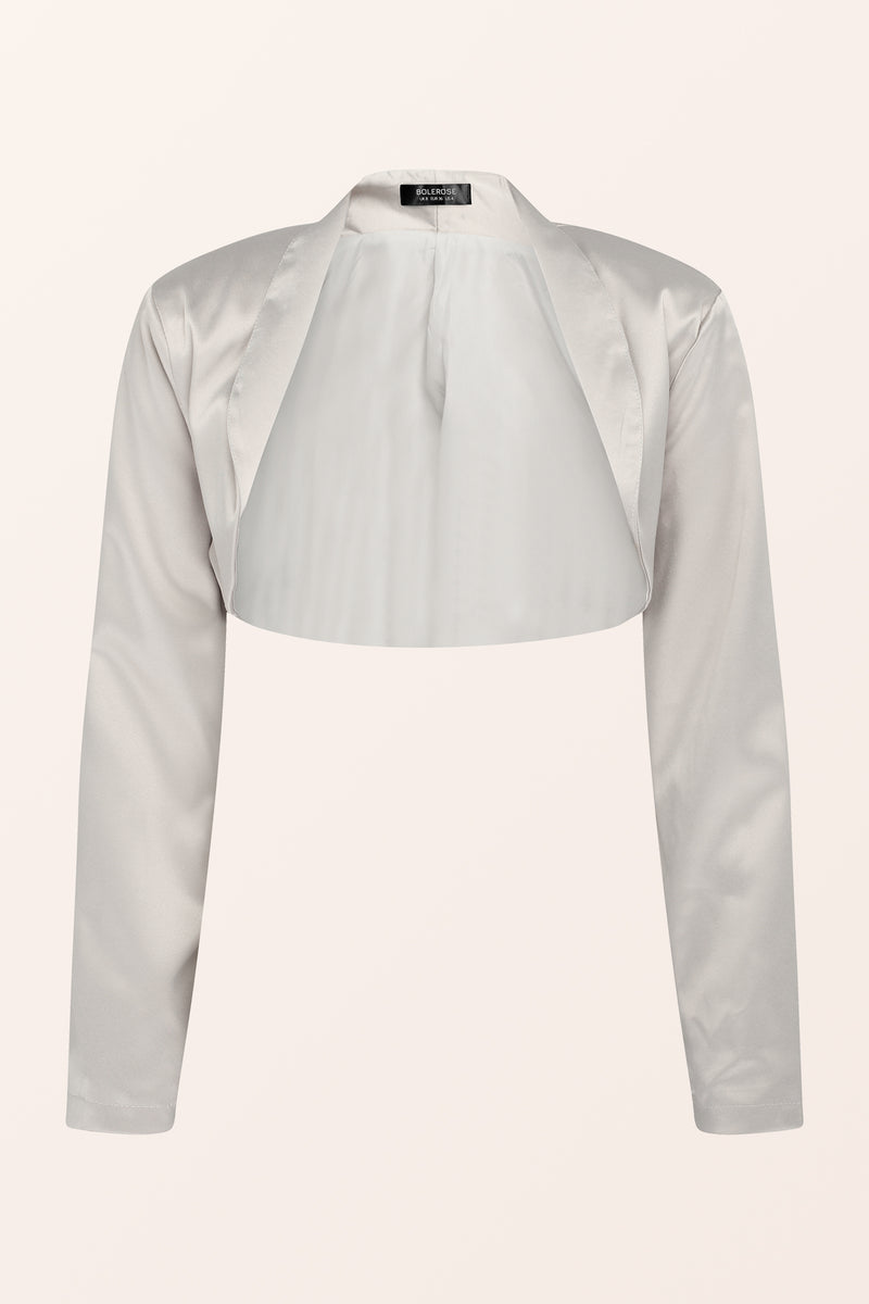 Lilax Bolero cardigan da bambina a maniche lunghe con chiusura a