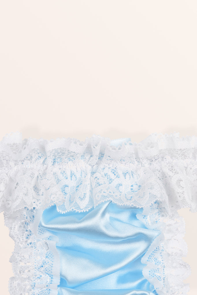 Slip Mutandine Tanga Knickers Slip Slip Seta Sissy Pizzo Nero - Foto 8